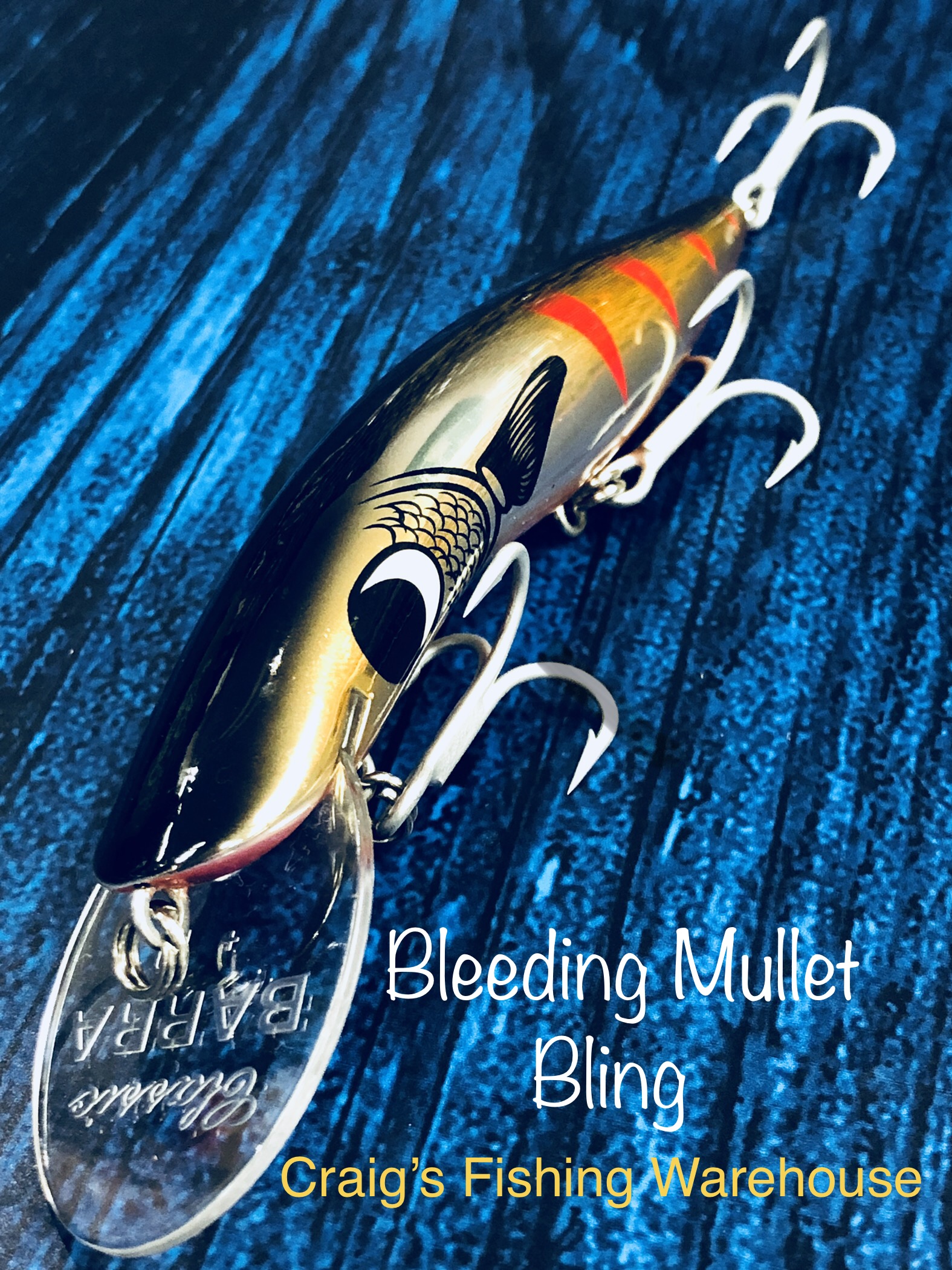 Classic Barra Bling™ Bleeding Mullet