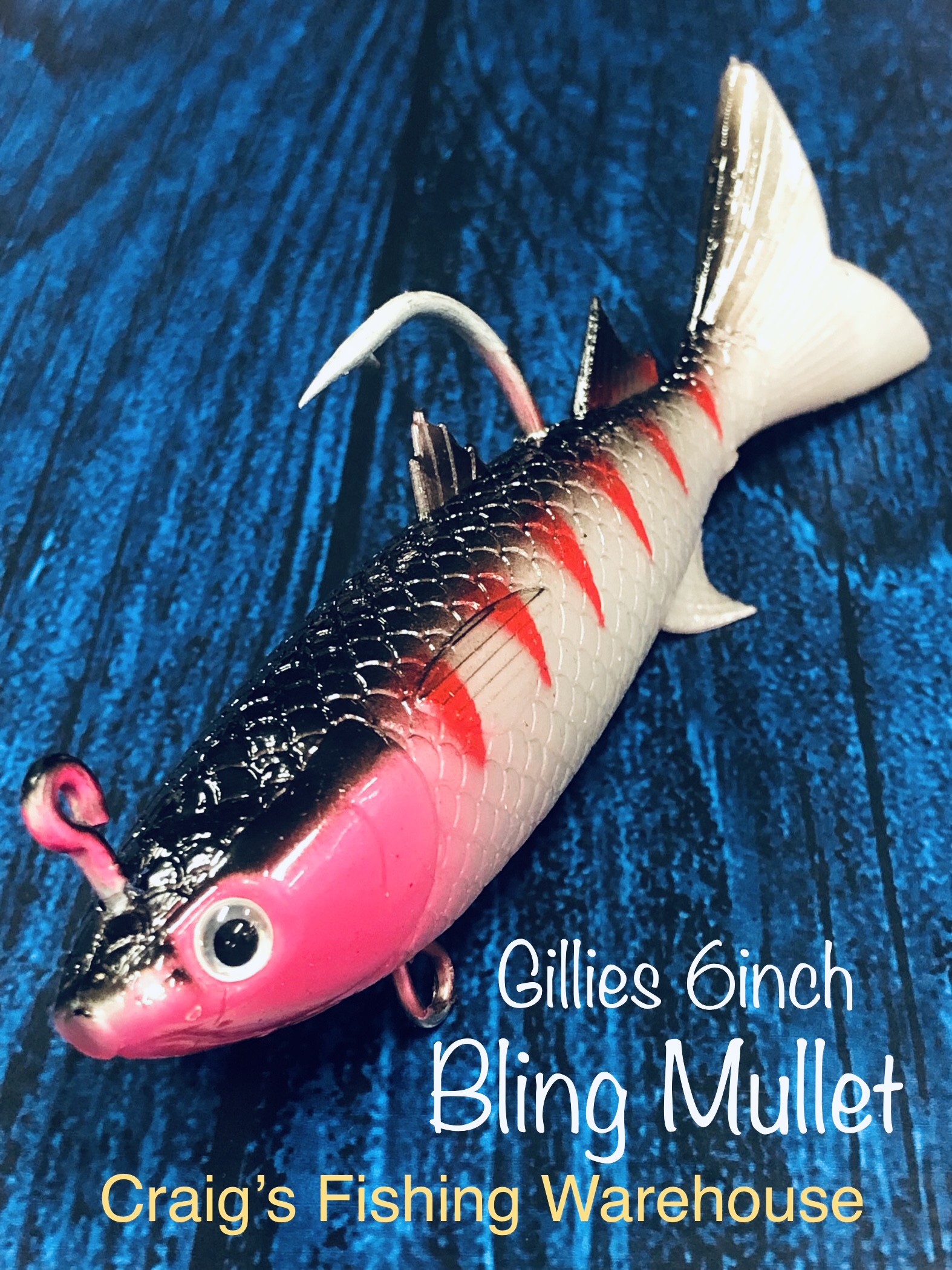 Gillies 6inch Bling Mullet