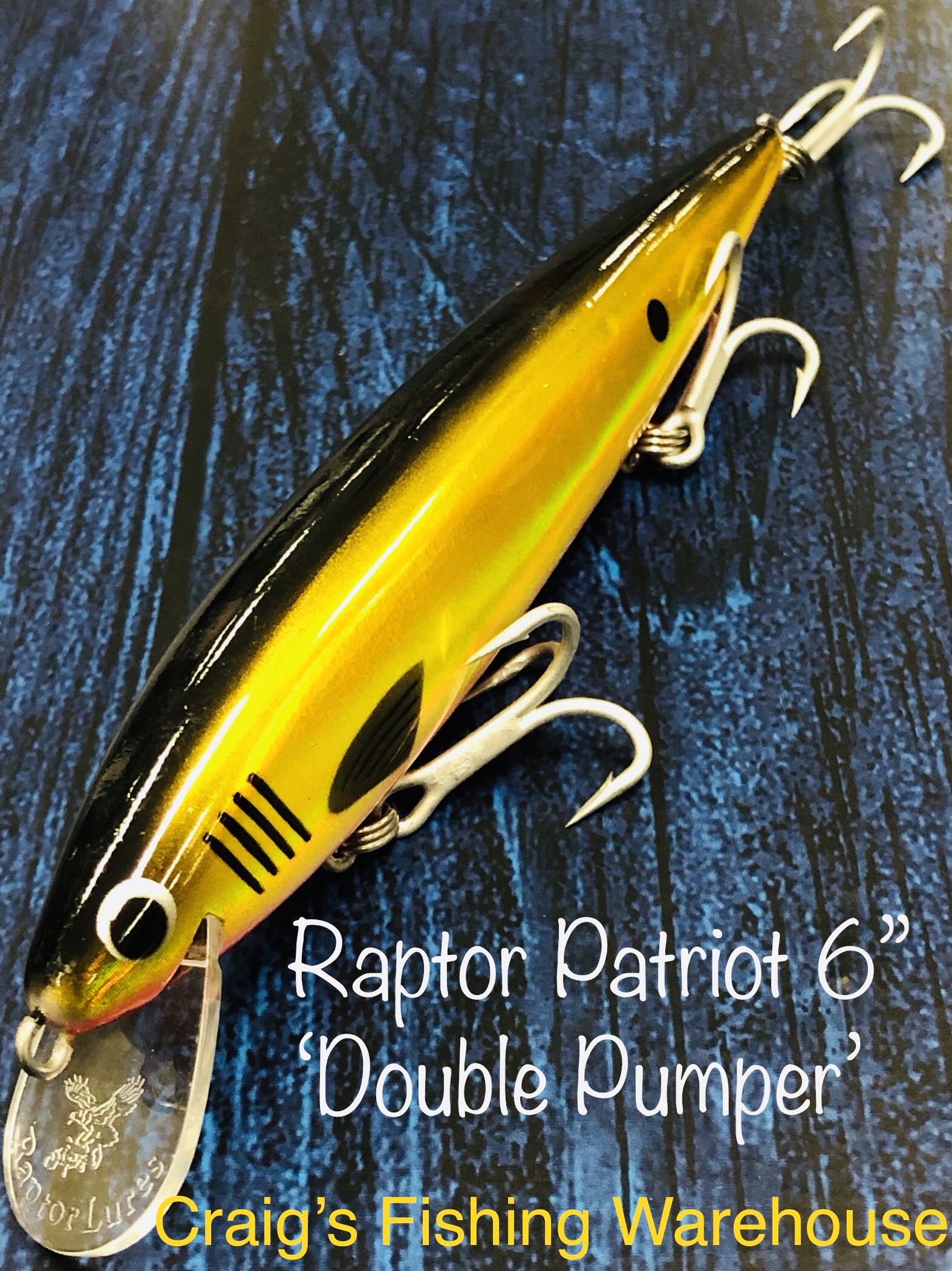 Raptor Patriot 6 Inch 'Double Pumper