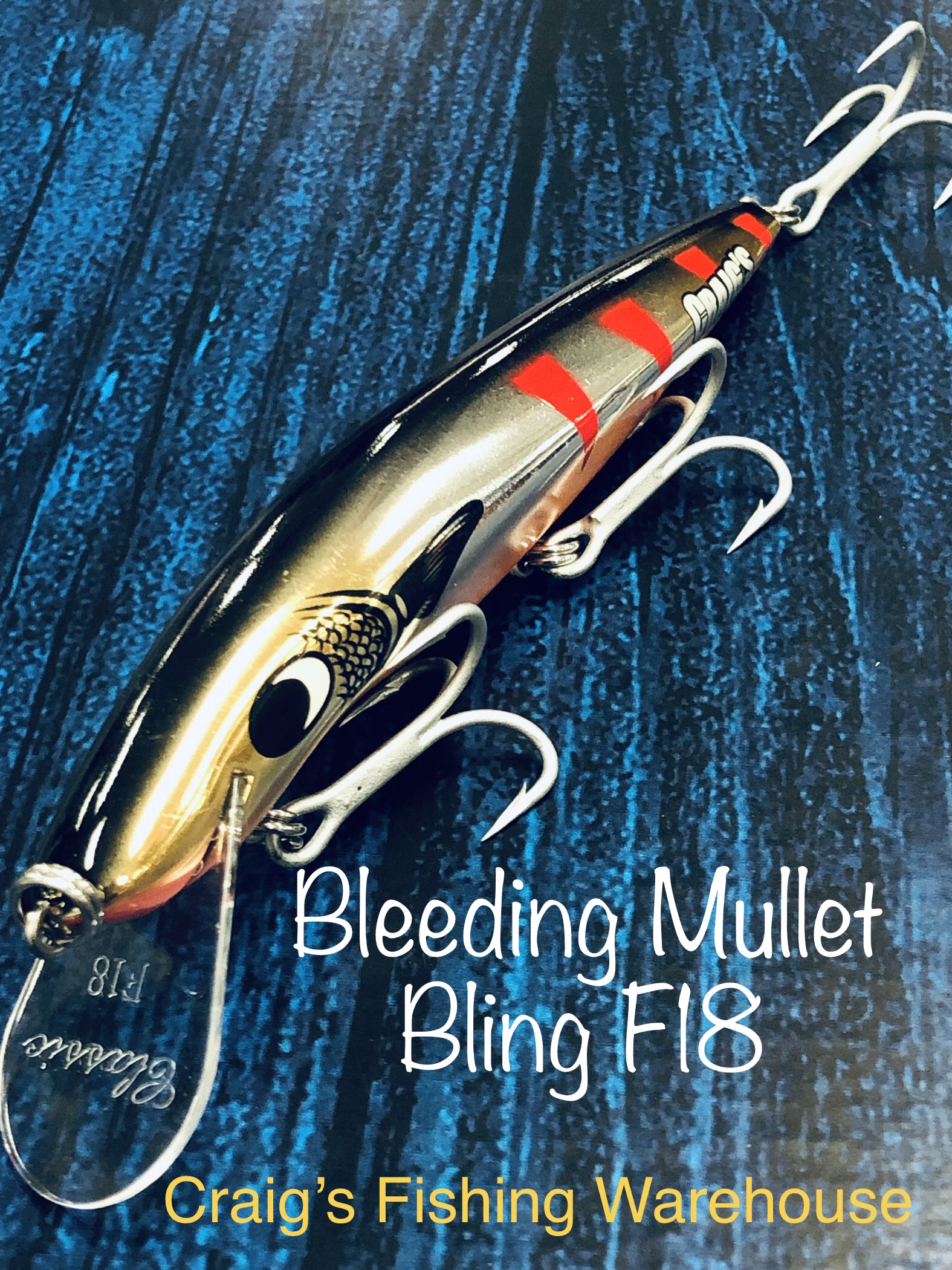 Classic Barra F18 Bleeding Mullet Bling™