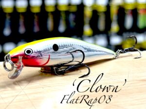 Rapala Flat Rap 8cm CLOWN