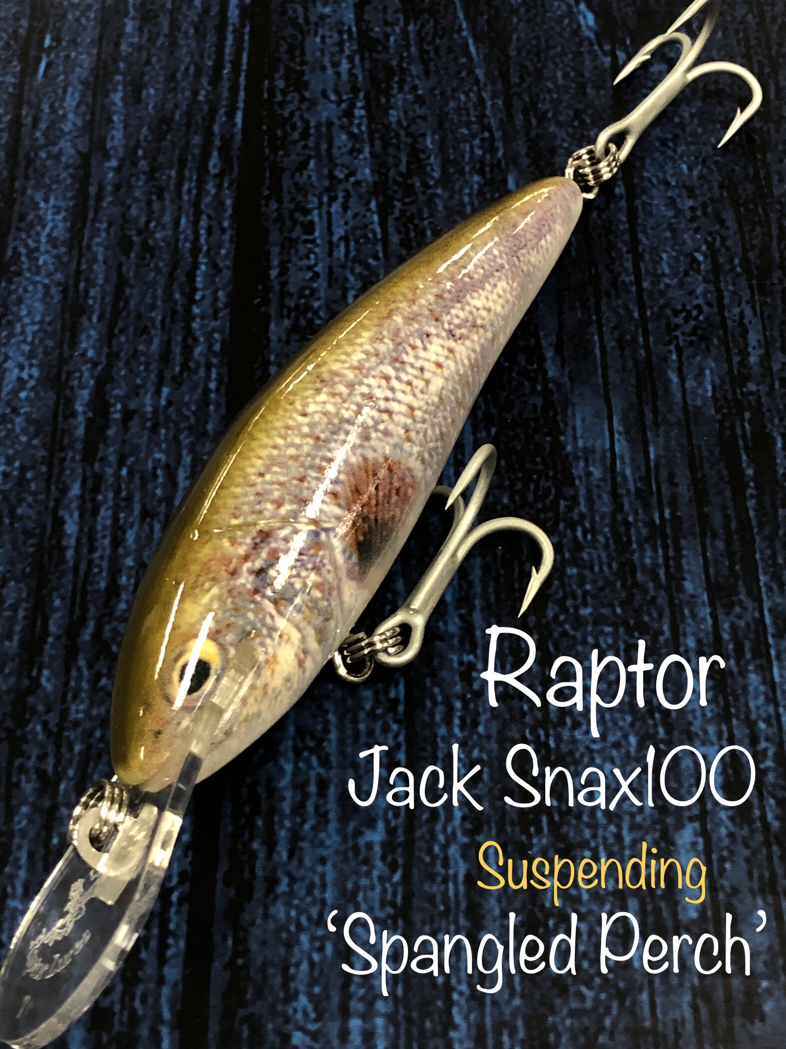 Raptor Jack Snax Live Series 7ft Suspending 'Spangled Perch