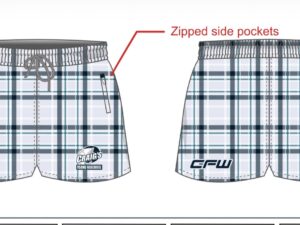 Craigs Custom Bling Cowboy AFL Shorts
