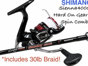 Shimano Sienna4000FG/ HOG Hard On Gear602 5-8kg Spin Combo